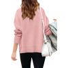 imageBatermoon Girls Pullover Sweaters Long Sleeve Drop Shoulder Side Split Knit Tunic Tops 714 YearsPink