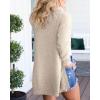 imageGoranbon Womens Cardigan Sweaters Open Front Long Sweater Knitted Coat with PocketsAbeige