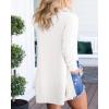 imageGoranbon Womens Cardigan Sweaters Open Front Long Sweater Knitted Coat with PocketsCream